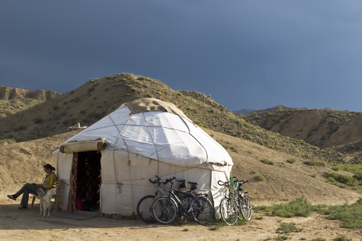 Kirgizië op de fiets