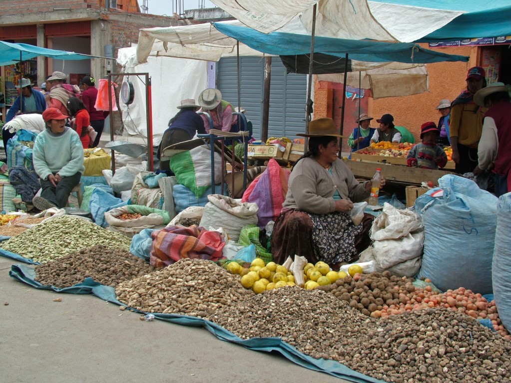 aardappels op de markt